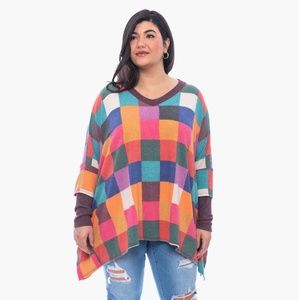 Pipa Emerson Poncho Top, One Size